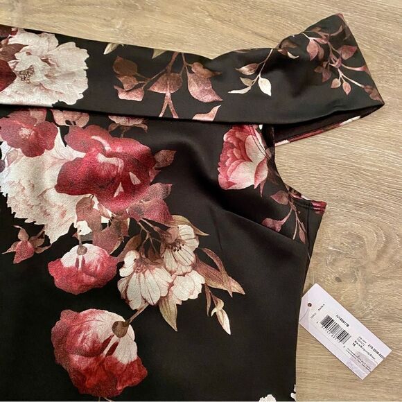 PREMIERâAMOURâFLORALÂ OFFâTHEâSHOULDERâSHEATHâDRESSâ16âNWT - Picture 15 of 16